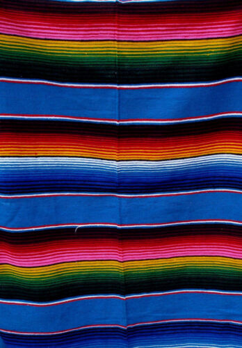 Serape Blanket Mexican Saltillo Serapes Blanket Bed Car Cover 5 x 