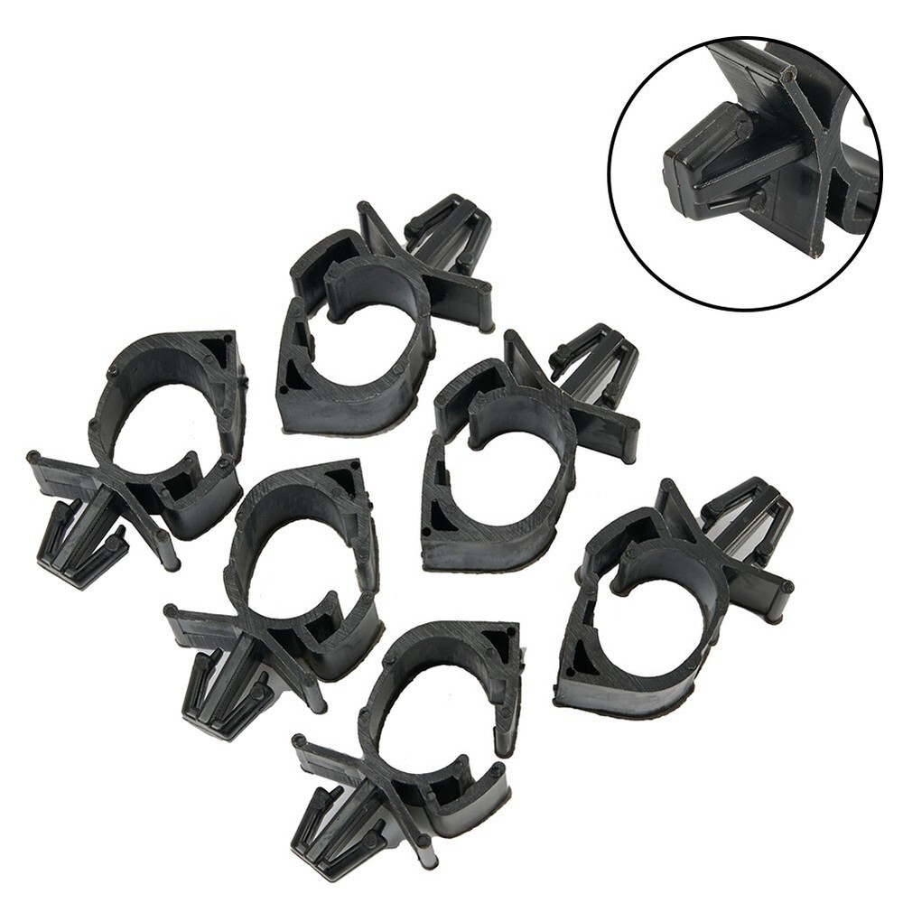 10pcs Car Fasteners Retainer Push Hole Closure Accessories Trim Tools Kit Set