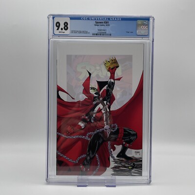 Spawn # 301 Variant K CGC 9.8 WHITE 1:25 Incentive Todd McFarlane Virgin