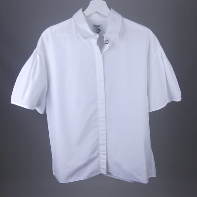 KENZO Bluse Blouse Hemd Tunika Weiß Gr. 40