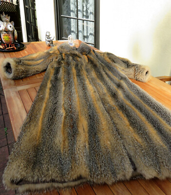 Women s Fur Coat (EU size 42/44), Grisfuchs Fur Mantle, Fabiani Design 