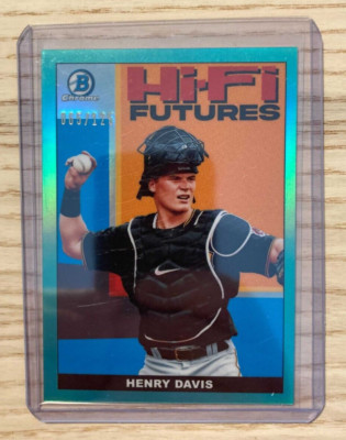 Henry Davis 2022 Bowman Chrome Hi-Fi Futures /125 Pirates