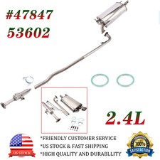 Exhaust Muffler System Resonator Pipe For Toyota Camry 2.4l 2003 2004 2005 2006 Exhaust Muffler System Resonator Pipe For Toyota Camry 2.4l 2003 2004 2005 2006