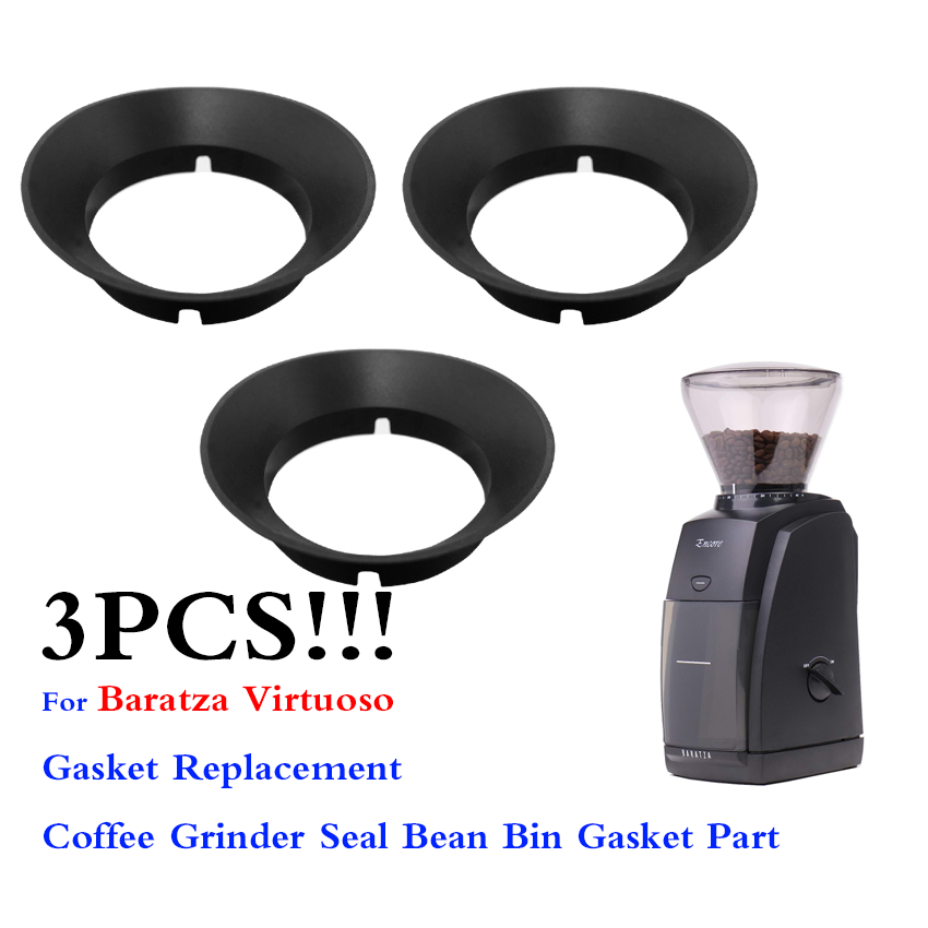 For Baratza Virtuoso Gasket Replacement Coffee Grinder Seal Bean Bin