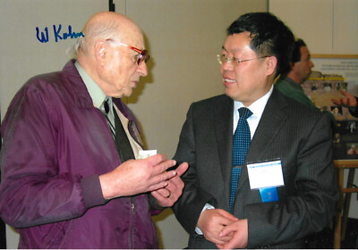 Walter Kohn ''Nobelpreis Chemie 1998'' Autogramm signed 20x30 cm Bild 