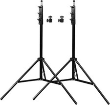 Aluminum Photography Light Stand 30.7"-94.5"/2.4m Adjustable Heavy Duty Tripod