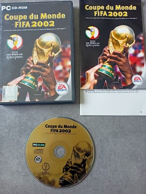Jeu PC FIFA 2002 Coupe Du Monde - Version Complète En Très Bon état Pour Collectionneurs