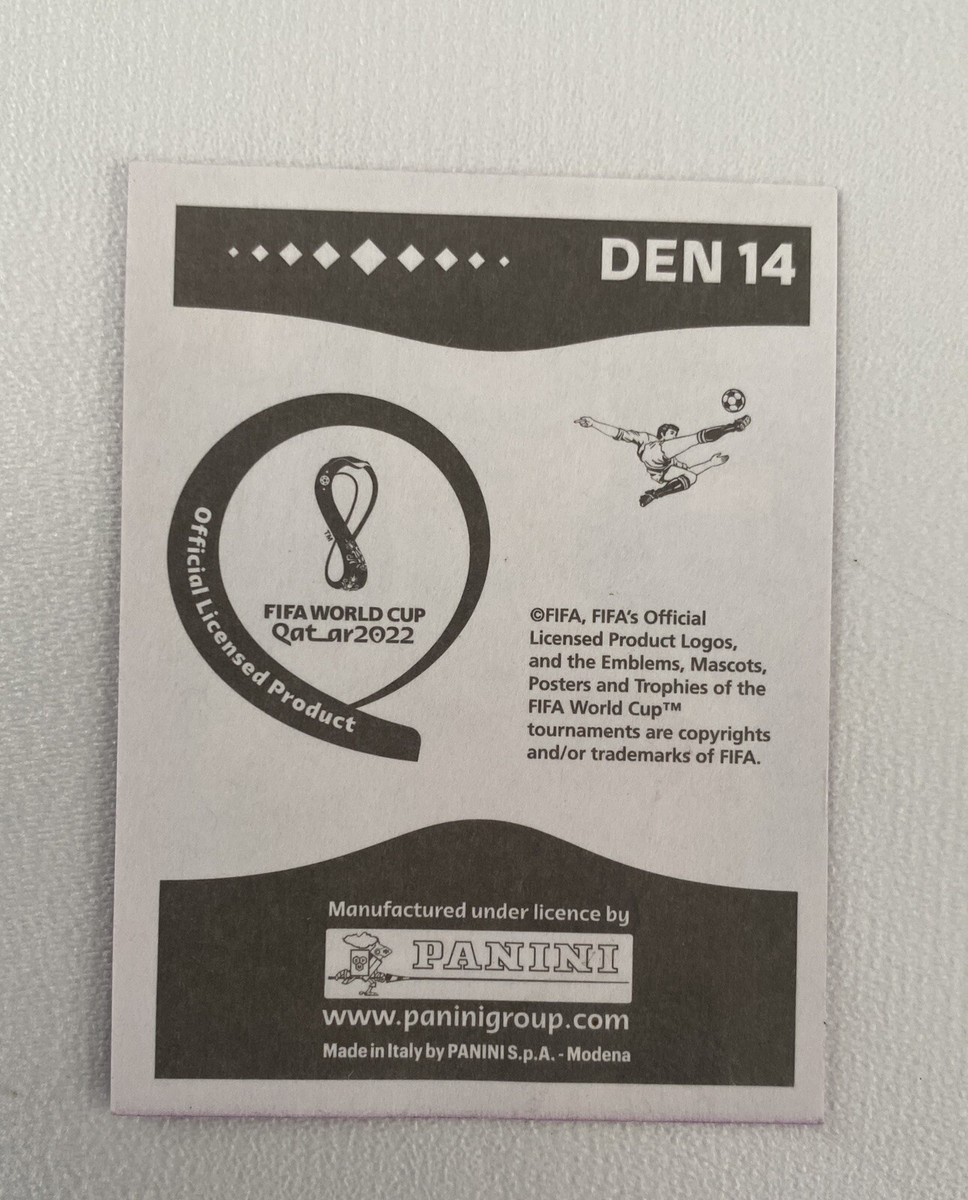 2022 Panini FIFA World Cup Sticker CHRISTIAN NORGAARD DEN 14