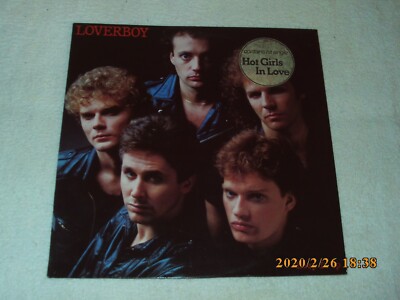Keep It Up By Loverboy (Vinyl 1983 CBS) Original Record Album Hype Sticker