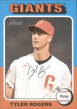 2024 Topps Heritage MINI - Tyler Rogers San Francisco Giants #485