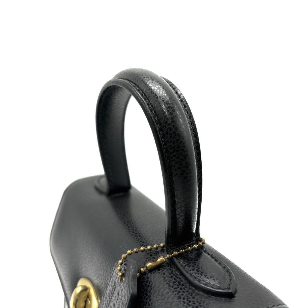 Vintage Coach 4413 Madison Gracie Satchel Crossbody Bag Black