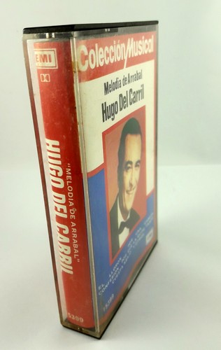 1968 Argentina Tango Hugo del Carril Best of Cassette Rare Tape Play Tested - Picture 2 of 6