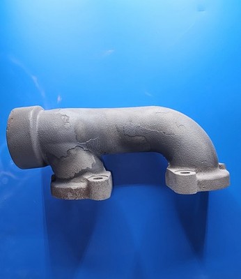 23511222 END PEICE, EXHAUST MANIFOLD FITS DETROIT DIESEL 60 SERIES *USED*