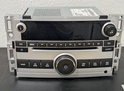 2009-11 Chevrolet Chevy Malibu Silver Radio CD Player Aux Stereo Part# 20919616 