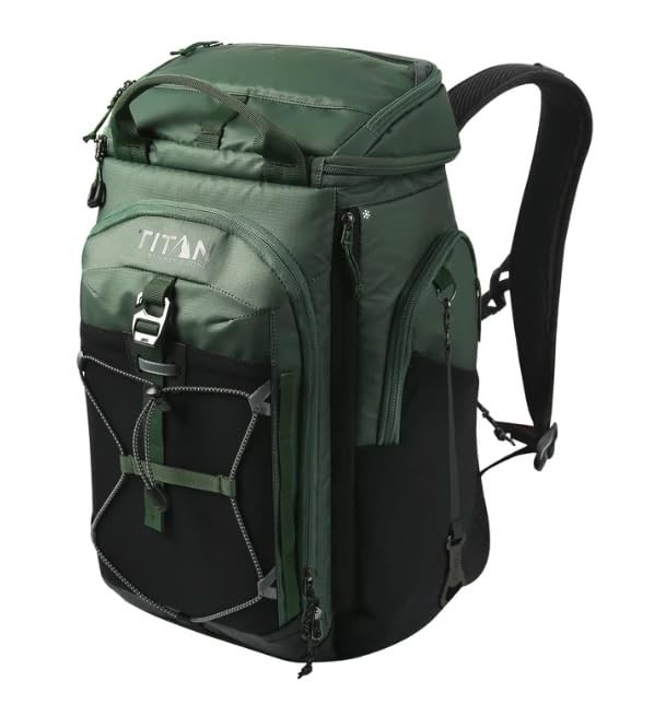 Titan by Arctic Zone 26-Can Backpack Cooler (Green) | eBay