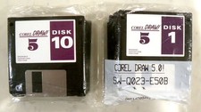 CorelDRAW! 5.0 NEW SEALED 3.5" FLOPPY DISK Win Windows 3.11 Corel Draw!