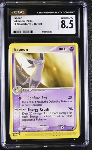 Espeon graded CGC 8.5 for sale on eBay