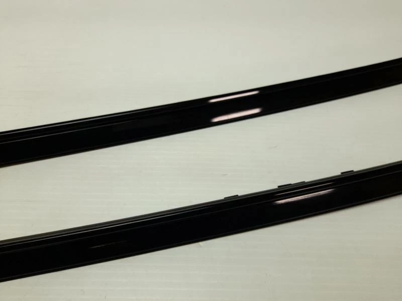 2008 BMW 535xi 535i 528i 528xi E60 Sedan Roof Molding Set Left + Right Black - Image 4 of 4