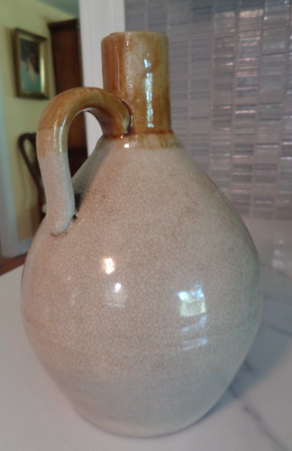 Vtg. NORDHAUSEN KORNSCHNAPPS STONEWARE LIQUOR JUG-B. SCHREIBER-BUCCANEER-GERMAN - Picture 4 of 8