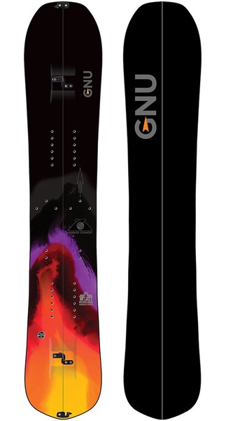 GNU Snowboard Splitboard Banked Country Split Snowboard 2023 Snowboard Splitboar-image