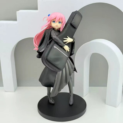   Bocchi the Rock! - Bocchi-chan - PVC Figuren 20 cm - Pose Stehend Gitarre  