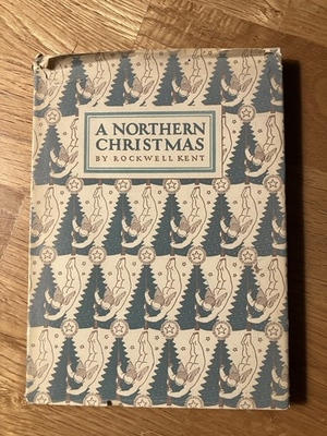 #ad #ad A Northern Christmas by Rockwell Kent *1941 First Edition* $75.00