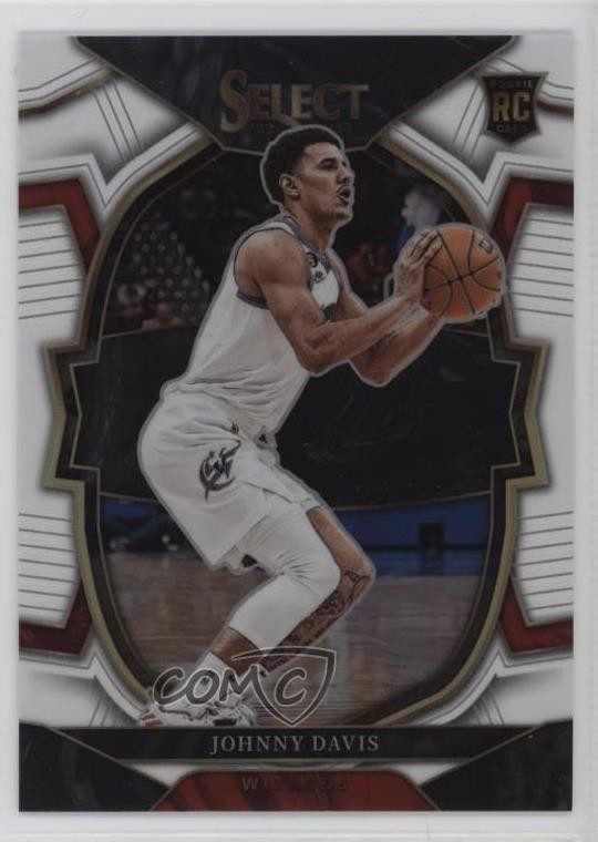 2022-23 Panini Select Concourse White Prizm 16/149 Johnny Davis #100 0p5y