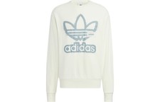 adidas Adicolor Crew Neck Pullover Sweatshirt With Front Print