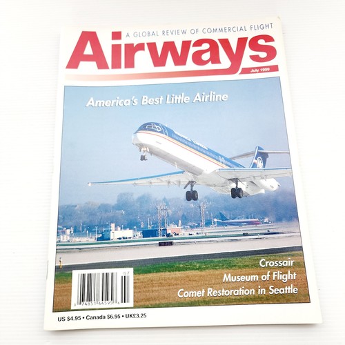Airways Magazine Vintage Bundle Review Commercial Flight 1999 Aviation Plane x12 - Picture 8 of 21