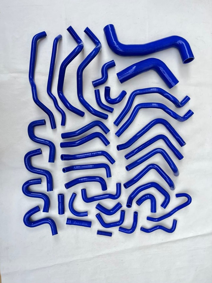 Blue For Subaru Legacy BP5/BL5 EJ20/EJ25 03-09 Silicone Radiator ...