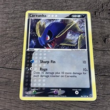 Carvanha 56/107 Common Deoxys Pokemon Damaged on eBay