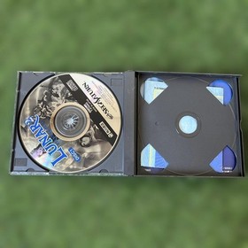 Lunar 2 Eternal Blue Saturn RPG Video Game Japan