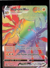 Regieleki VMAX 198/195 Rainbow Rare Silver Tempest Pokemon Holo Near Mint on eBay