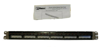 Panduit Panview Pvmps24 24 Port Cat6 Patch Modular Panel Stp Shield