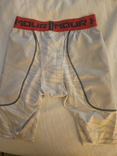 Under Armour Baseball Compression Girdle Shorts Size Youth Med Heat Gear - Picture 4 of 4