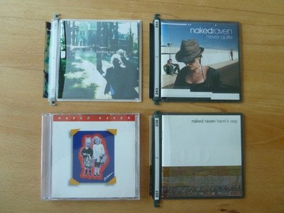 Naked Raven, 4 X CD, Blame + never quite + harm`s way + holding, Pop Folk, vg++