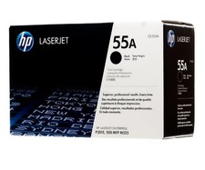 CARTUCHO DE TÓNER ORIGINAL HP 55A CE255A / CE255X / CE255XC P3015 M525