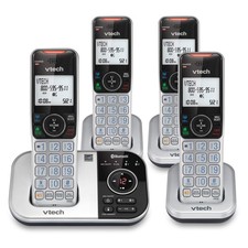 VTech VS112-4 Bluetooth Cordless Phone System Handsets