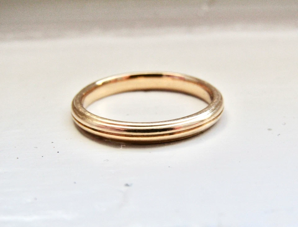 蒂芙尼经典结婚戒指 黄金 5 码 — 第 3/4 张图片