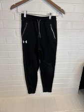 Under Armour Boyz Pendant Tapered Pants Youth Medium W/Zipered Pockets Logo