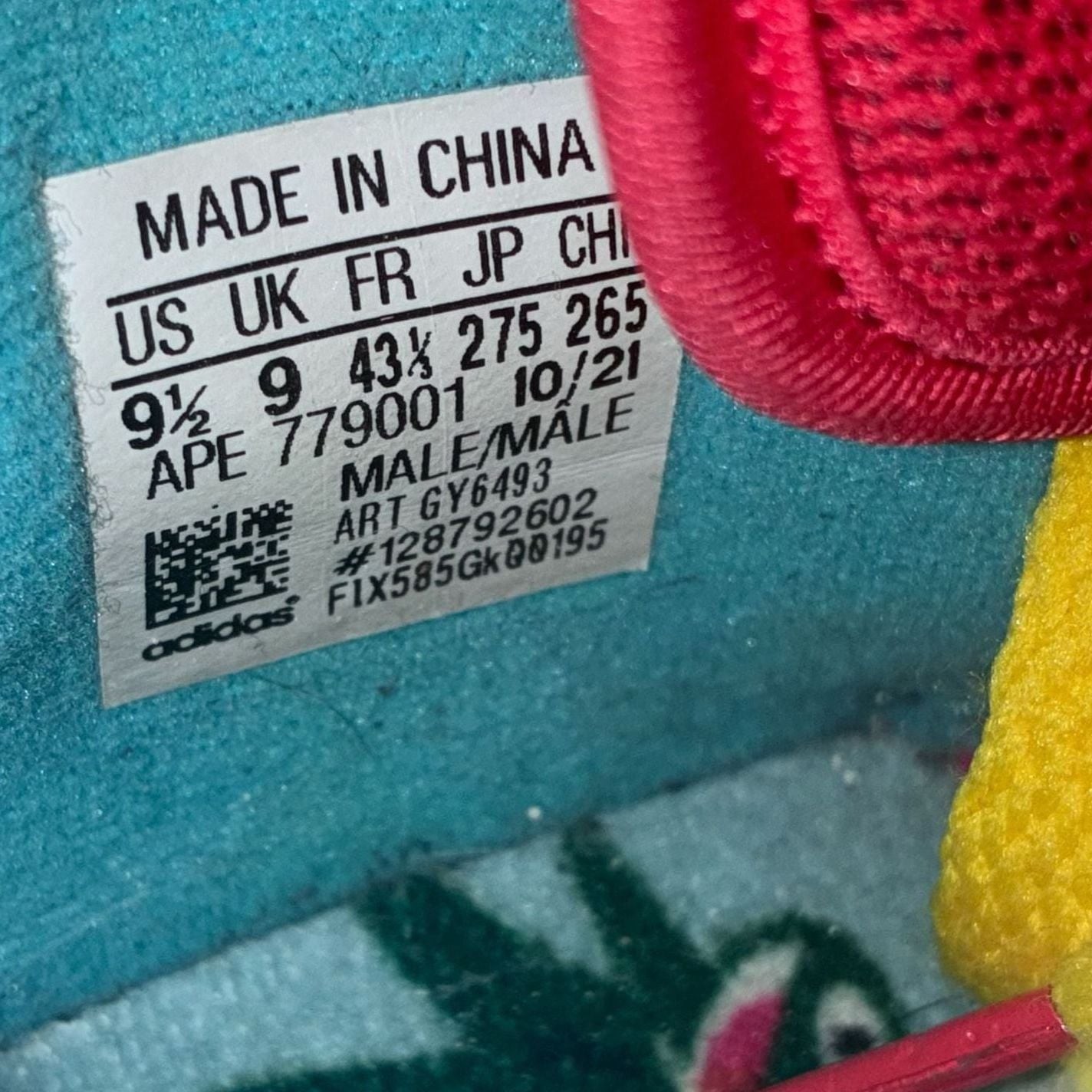 Adidas Originals x South Park Forum Low 'Cartman' Sneakers GY6493 image 7