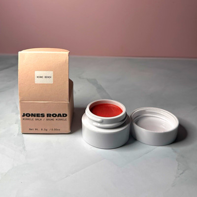 Jones Road Miracle Balm Single Tinted Balm Blush, Miami Beach, 0.30 oz