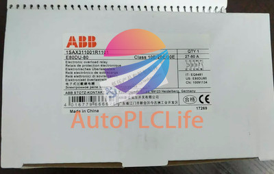 1Pcs New ABB E80DU-80A Electronic Overload Relay 27-80A 1SAX311001R1101