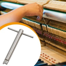 Piano Tuning Wrench Silver Alloy Steel Durable String Correction Device for
