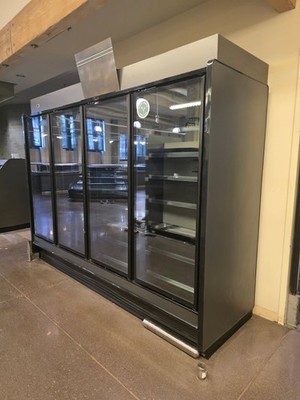 Hill Phoenix 0NRZH Narrow High Freezer 4 Door Electric Defrost Ice Cream LED