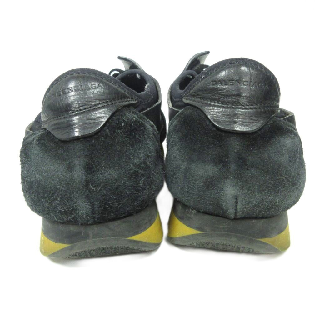 Balenciaga Lace Runner Low Cut Sneakers Men 285cm Black AB Used thumbnail 2