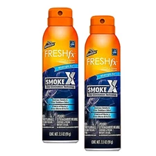 FRESHfx ArmorAll Smoke-X 3.5oz Spray Smoke Odor Eliminator Midnight Air Scent(2)