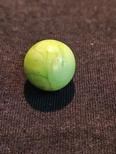 Vintage Green Swirl Style Toy Marble 3527