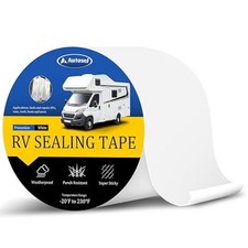 Roof Tape White, Roof Repair Sealant Tape, Sealant Tapes 6IN 50FT 1Roll