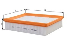 KNECHT Luftfilter LX 1652 Filtereinsatz für MERCEDES W245 KLASSE W169 Sports 150 KNECHT Luftfilter LX 1652 Filtereinsatz für MERCEDES W245 KLASSE W169 Sports 150